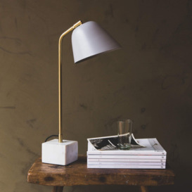 Olsen Grey Table Lamp - thumbnail 1