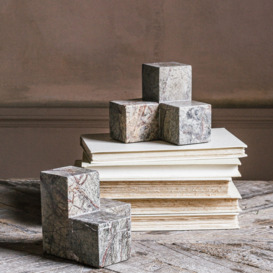 Graham and Green Green Marble Bookend