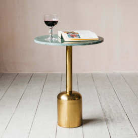 Nate Brass Side Table - thumbnail 1