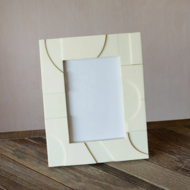 Graham and Green Ivory 3D Abstract Photo Frame - thumbnail 2