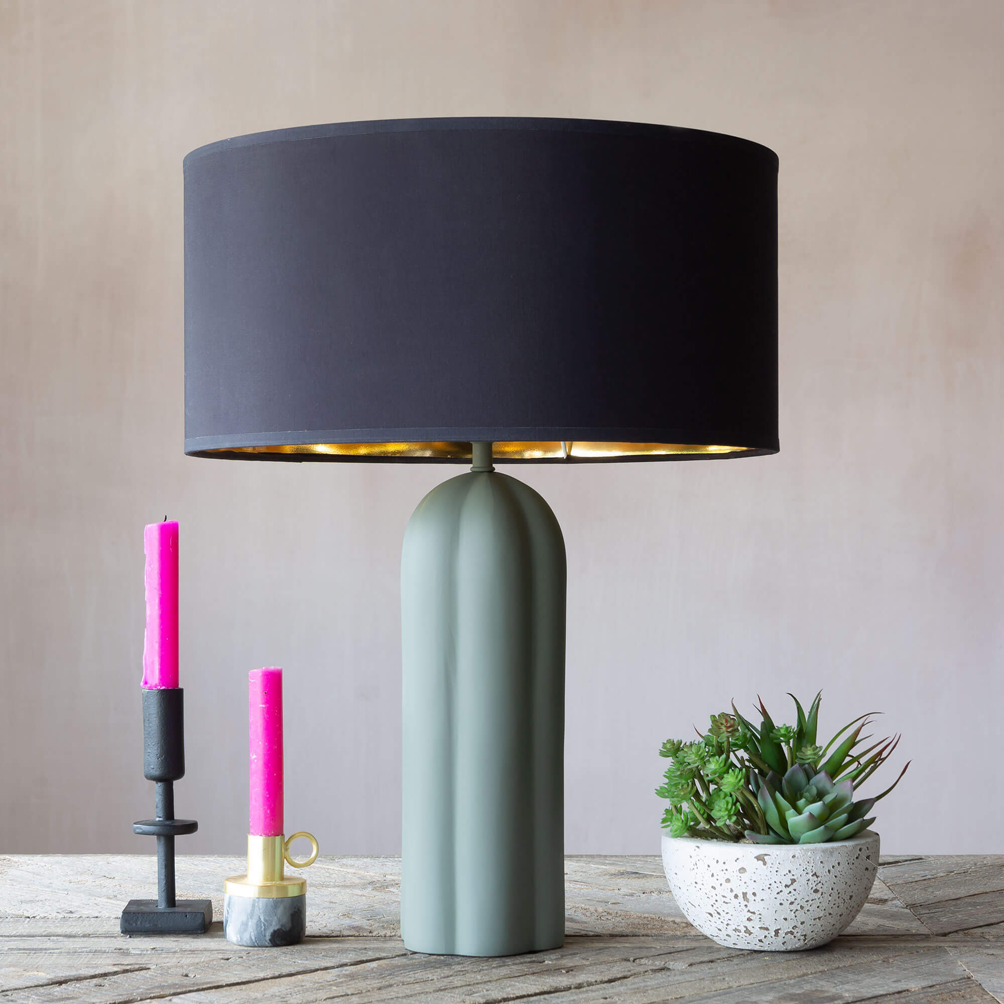 Graham and Green Belle Lichen Table Lamp - image 1