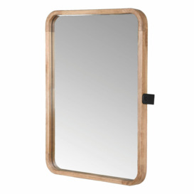 Graham and Green Wooden Edge Wall Mirror