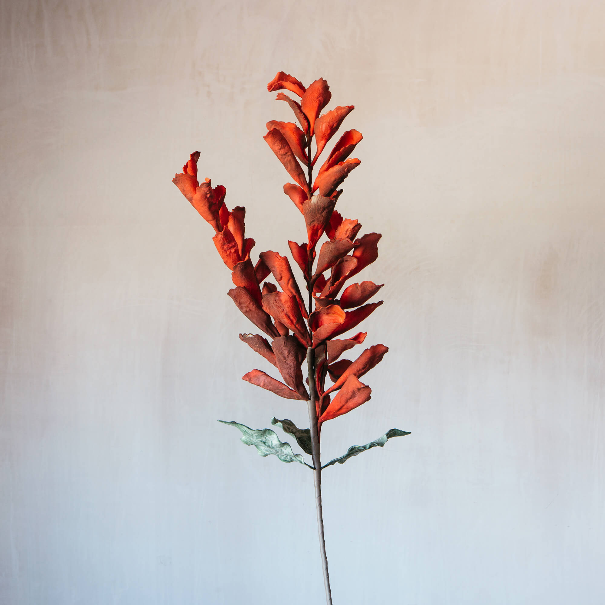 Faux Red Gladius Flower