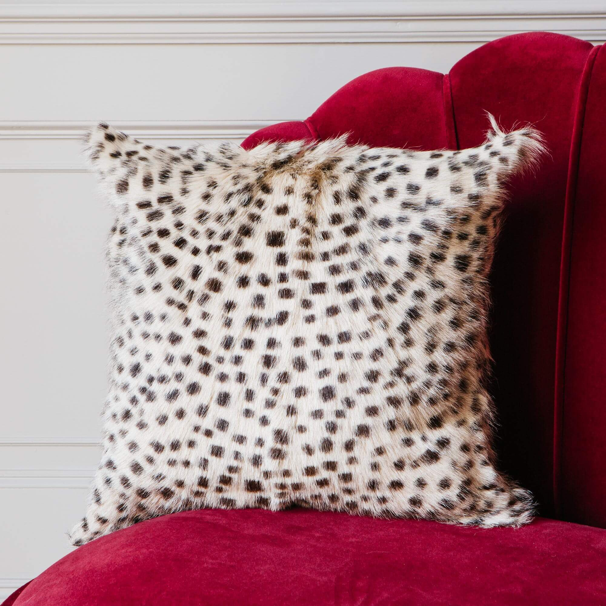 Graham and Green Leopard Print Cushion