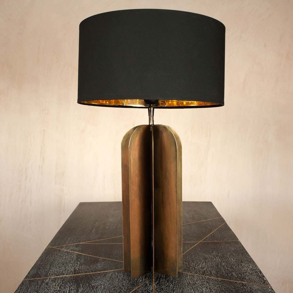 Graham and Green Metal Junction Table Lamp
