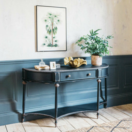 Graham and Green Ada Black Console Table
