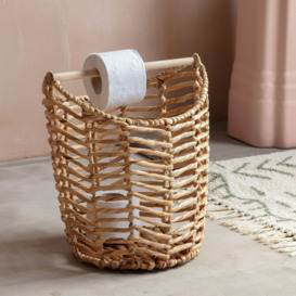 Graham and Green Basket Loo Roll Holder