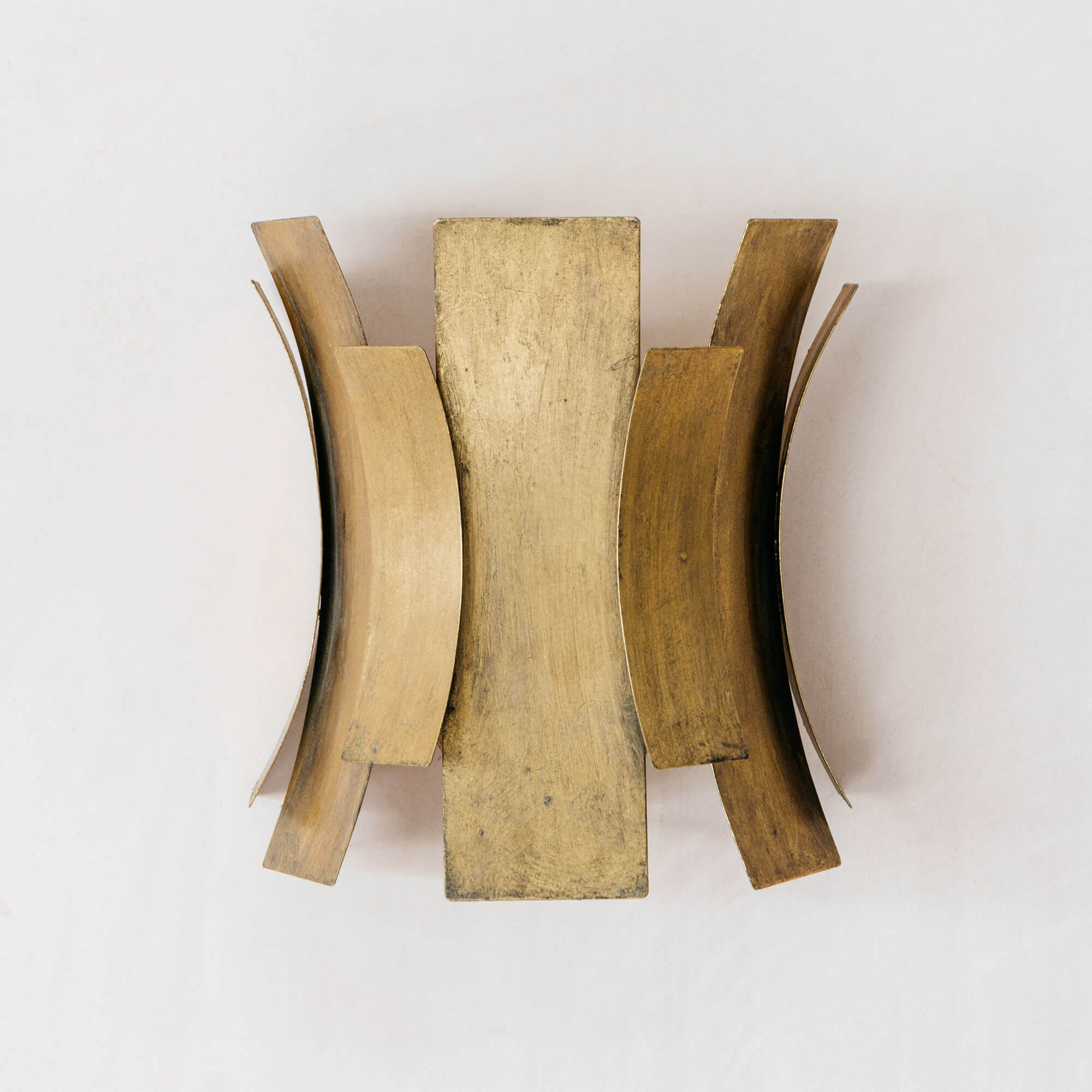 Graham and Green Alonso Gold Curve Wall Light