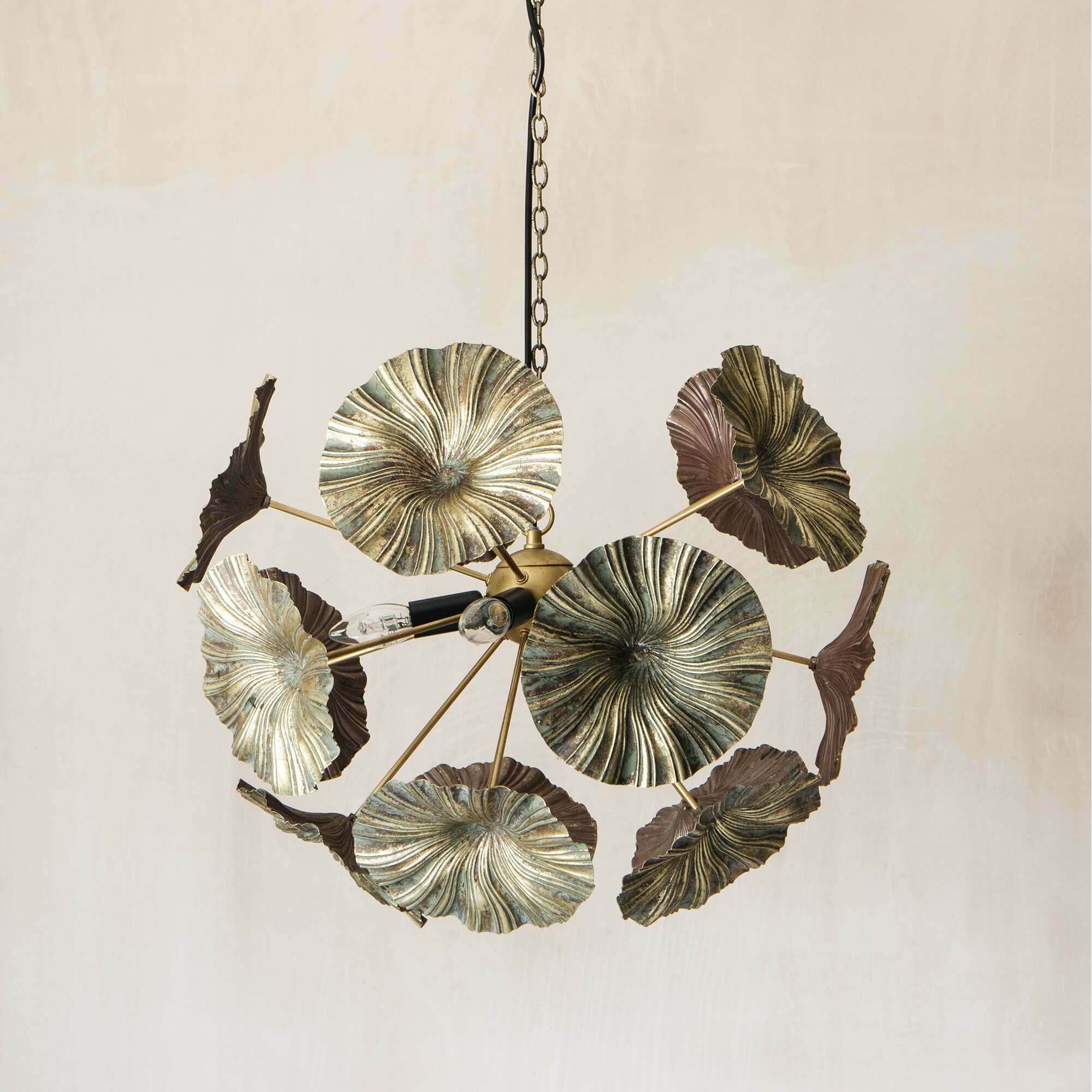 Graham and Green Water Lily Pendant Light