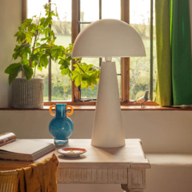 Graham and Green White Dome Table Lamp