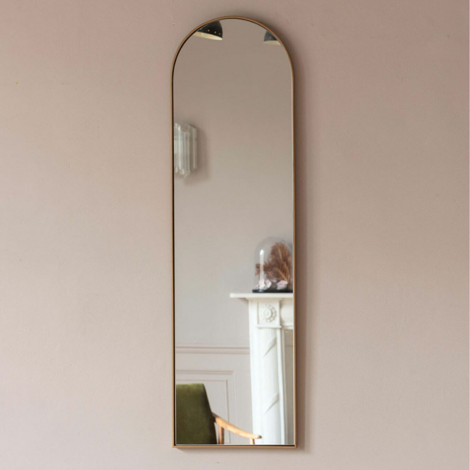 Graham and Green Gold Arch Wall Mirror - image 1