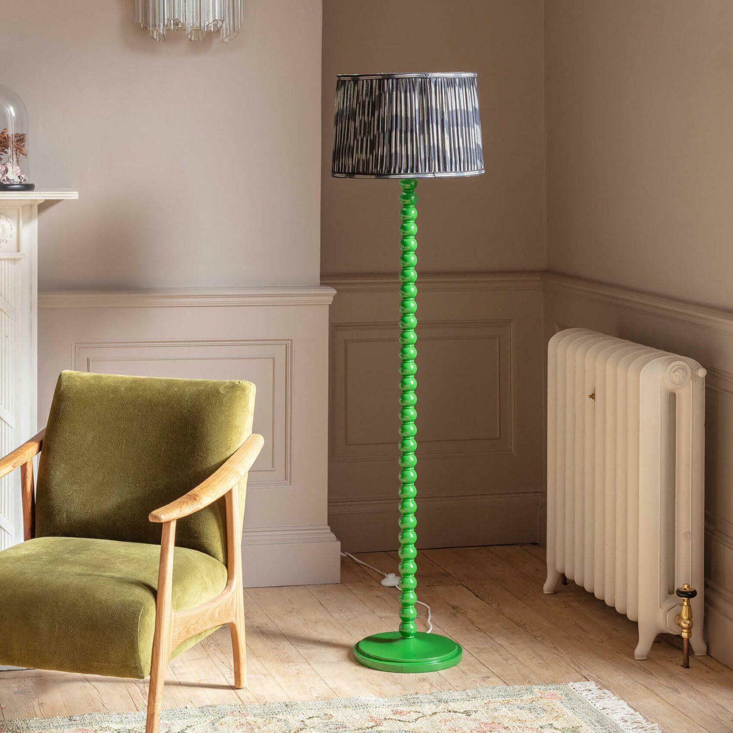 Freya Green Floor Lamp - image 1