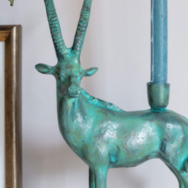 Graham and Green Ibex Deer Candle Holder - thumbnail 3