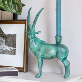 Graham and Green Ibex Deer Candle Holder - thumbnail 2