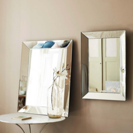 Graham and Green Small Bevelled Edge Mirror
