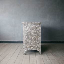 Graham and Green Classic Grey Mother of Pearl Chest of Drawers - thumbnail 6