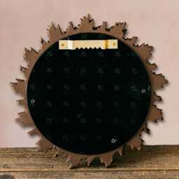 Graham and Green Antiqued Gold Convex Mirror - thumbnail 3