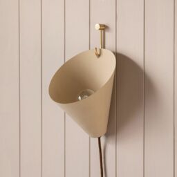 Graham and Green Chilton Nude Metal Wall Light - thumbnail 4