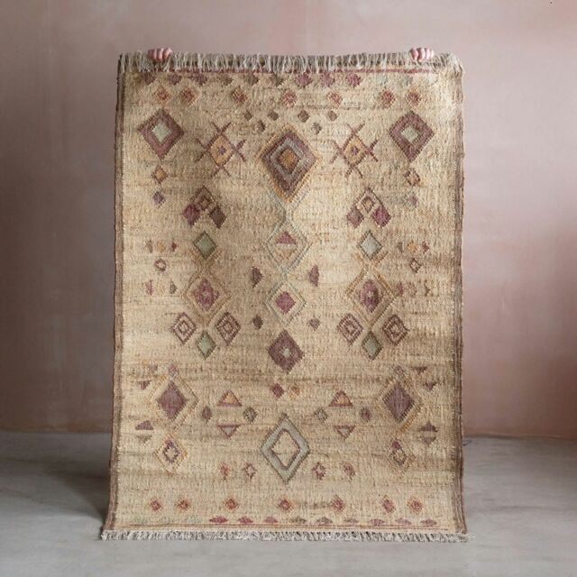 Graham and Green Moira Jute Rug 120 x 180cm - image 1