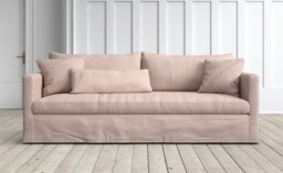 Graham and Green Clementine 3 Seater Sofa in Powder Pink Caleido