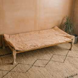 Graham and Green Blossom Hand-Block Printed Day Bed Mattress - thumbnail 6