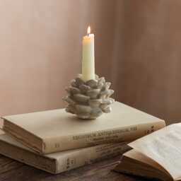 Graham and Green Pinecone Small Candle Holder
