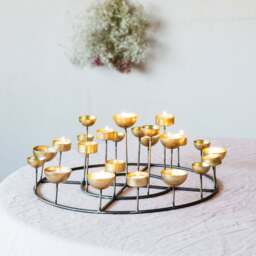 Graham and Green Round Multi Tea Light Holder - thumbnail 3