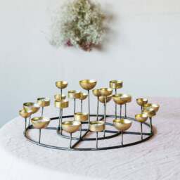 Graham and Green Round Multi Tea Light Holder - thumbnail 4