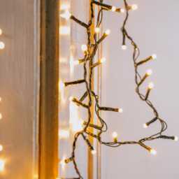 Graham and Green Dark Green Pink String Lights - thumbnail 2