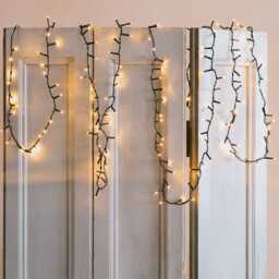 Graham and Green Dark Green Pink String Lights