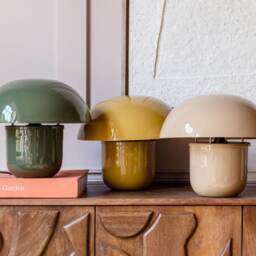 Graham and Green Yellow Mushroom Lamp - thumbnail 3