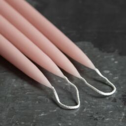 Graham and Green Set of Four Tapered Rose Candles - thumbnail 2