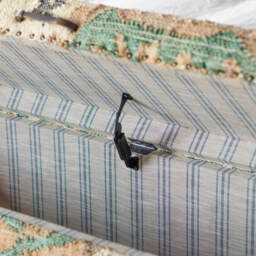 Graham and Green June Jute Floral Tall Blanket Box - thumbnail 6