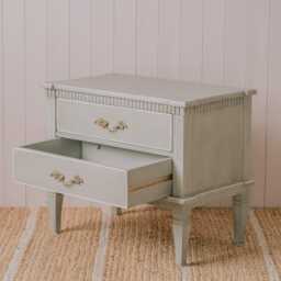 Graham and Green Anders Two Drawer Bedside Table - thumbnail 5