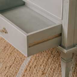 Graham and Green Anders Two Drawer Bedside Table - thumbnail 6