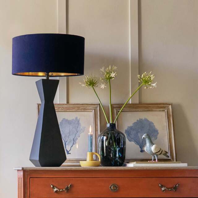 Graham and Green Black Rodin Table Lamp - image 1