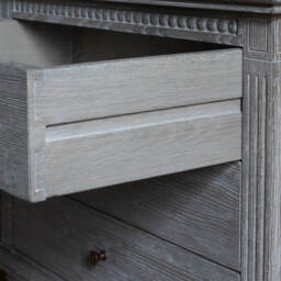 Graham and Green Digby Grey Chest of Drawers - thumbnail 4
