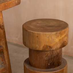Graham and Green Tokim Natural Bar Stool - thumbnail 3