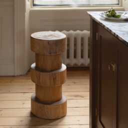 Graham and Green Tokim Natural Bar Stool - thumbnail 1
