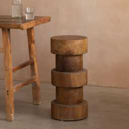 Graham and Green Tokim Natural Bar Stool - thumbnail 2