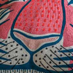 Graham and Green Terrance the Tiger Square Cushion - thumbnail 5