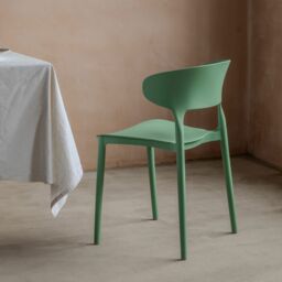 Graham and Green Gibson Green Dining Chair - thumbnail 3