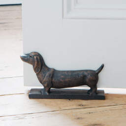 Graham and Green Dachshund Doorstop - thumbnail 1