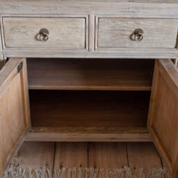 Graham and Green Leshan Natural Bedside Table - thumbnail 3