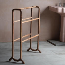 Graham and Green Wooden Towel Stand - thumbnail 3