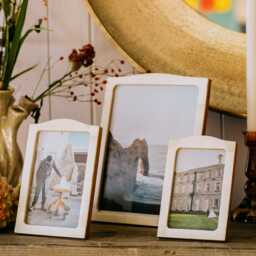 Graham and Green Natural Bone Arch Photo Frame - 8 x 10 inch - thumbnail 1