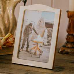 Graham and Green Natural Bone Arch Photo Frame - 8 x 10 inch - thumbnail 2