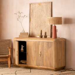 Graham and Green Bantois Three Door Sideboard - thumbnail 2