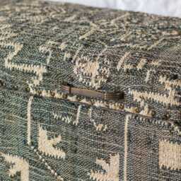 Leo Jute Tall Blanket Box - thumbnail 3