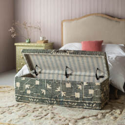 Leo Jute Tall Blanket Box - thumbnail 2